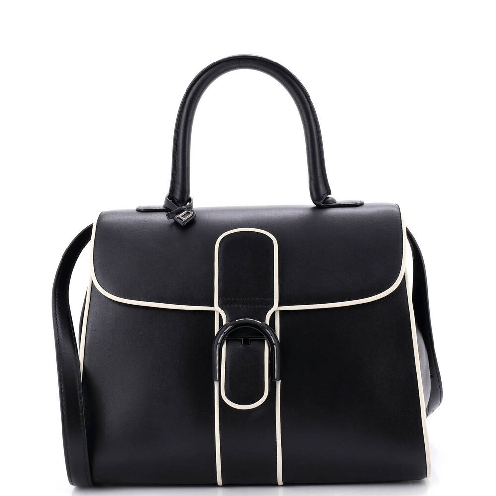 Delvaux MM Brillant Top Handle Bag Leather